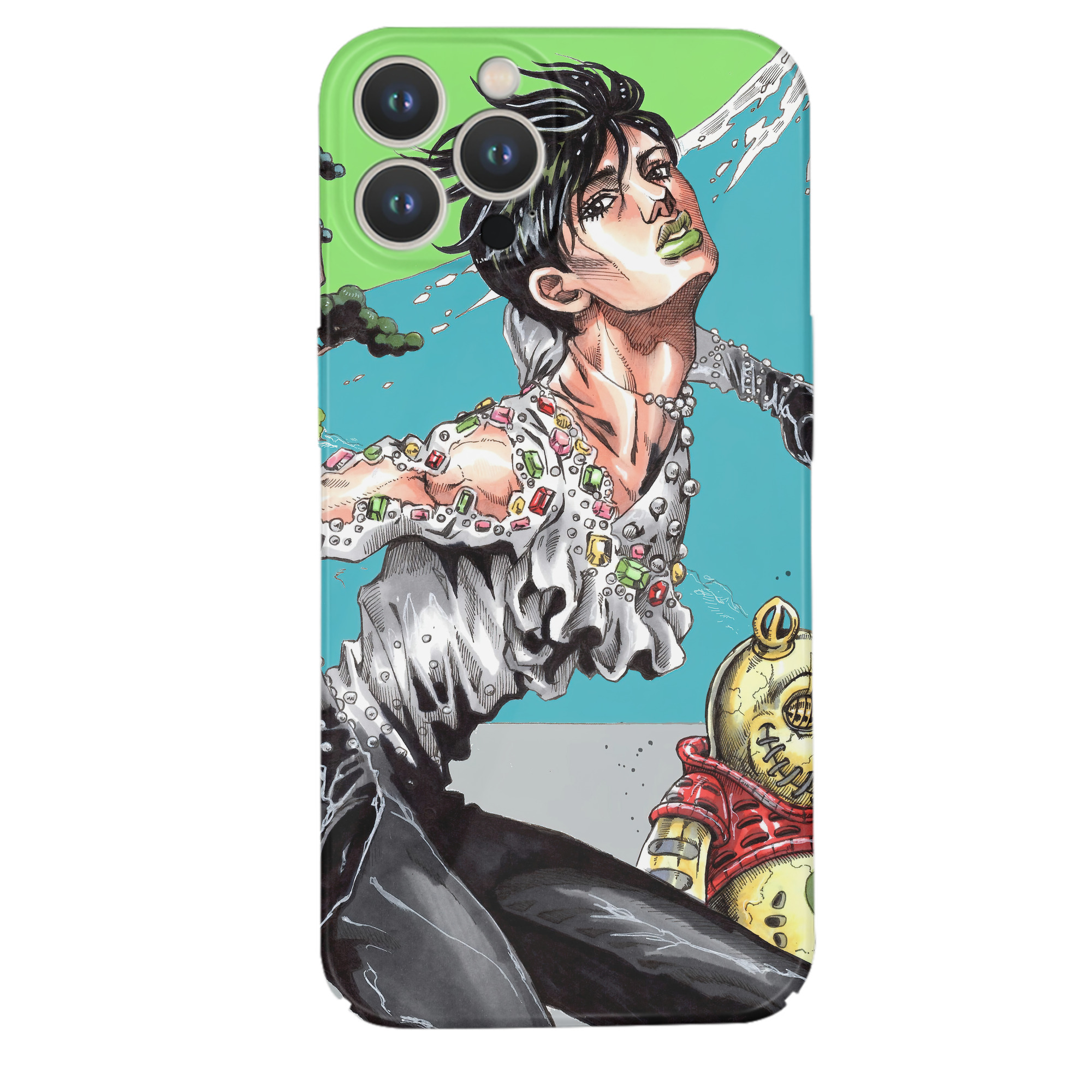 （画像用） ジョジョの奇妙な冒険 JoJo's Bizarre Adventure 【iPhone 14シリーズ対応】ハードケース
